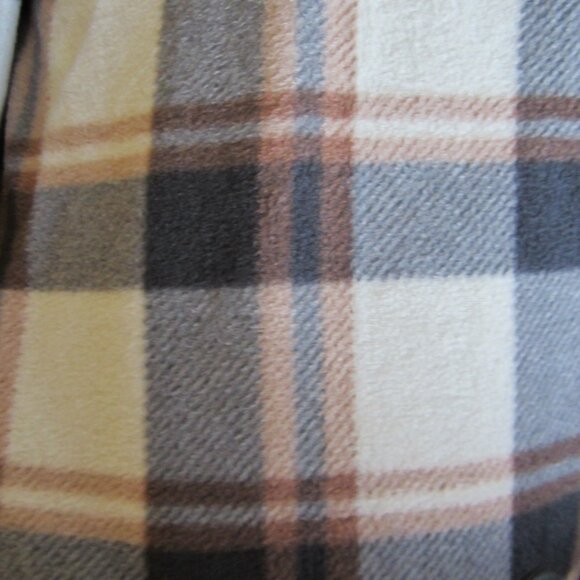 Corduroy Reversible Button Down Jacket with Matching Plaid Lining from Love Tree - Picture 4 of 8